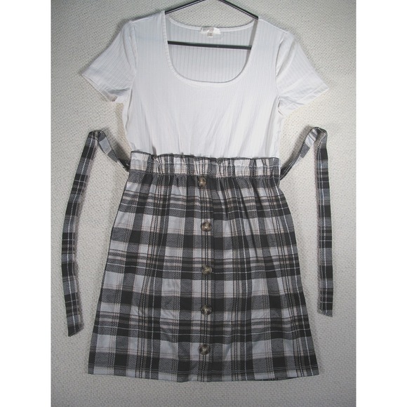 Ultra Flirt Dresses & Skirts - School Girl‎ ULTRA FLIRT Women's Size Medium Layered Look Plaid  Academia Dress